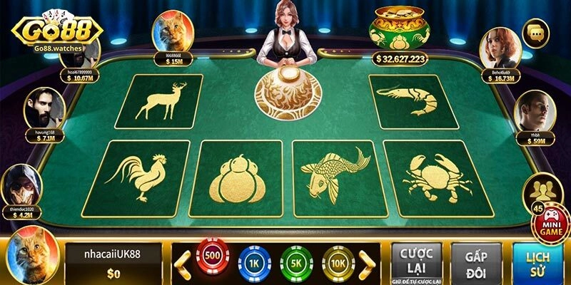 Bầu Cua Go88 – Khám Phá Siêu Phẩm Hot Nhất Cổng Game